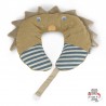 Neck Roll with Soother Chain - Leo the Lion - STE-6511623 - Sterntaler - Neck Pillow - Le Nuage de Charlotte