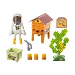 Beekeeper with beehive - PLAY-71253 - Playmobil - Playmobil - Le Nuage de Charlotte