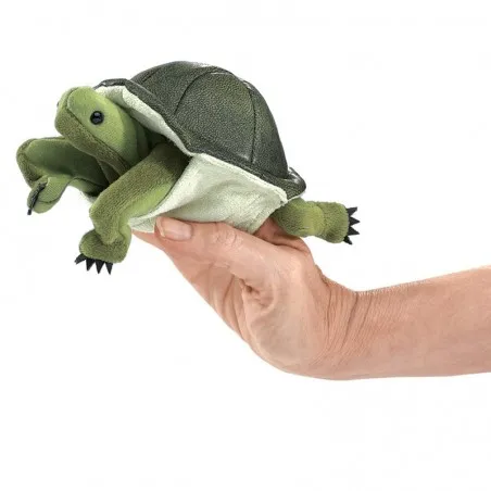 Mini Turtle - FLK-2732 - Folkmanis - Fingerpuppets - Le Nuage de Charlotte