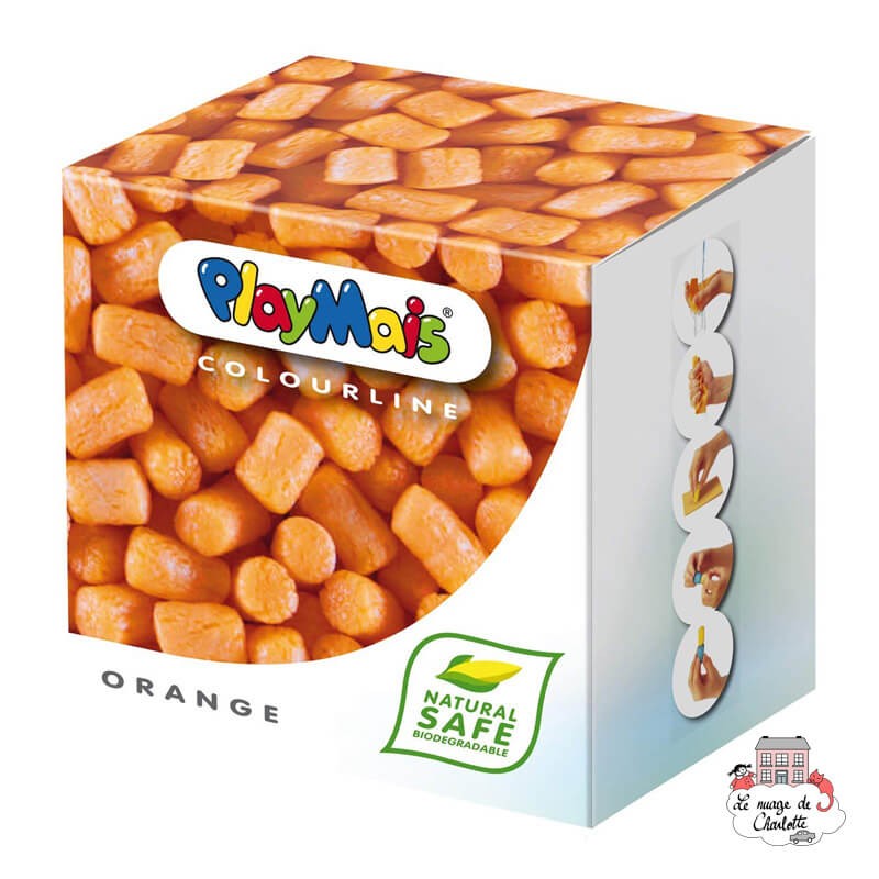 PlayMais BASIC Orange - PLM-160030 - PlayMais - PlayMais - Le Nuage de Charlotte