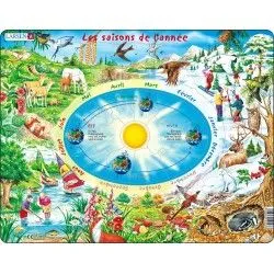 The Seasons of the Year - 44 pieces (FR) - LARS-SS3-FR - Educa Borras - Puzzles for little ones - Le Nuage de Charlotte