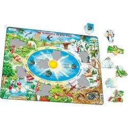 The Seasons of the Year - 44 pieces (FR) - LARS-SS3-FR - Educa Borras - Puzzles for little ones - Le Nuage de Charlotte