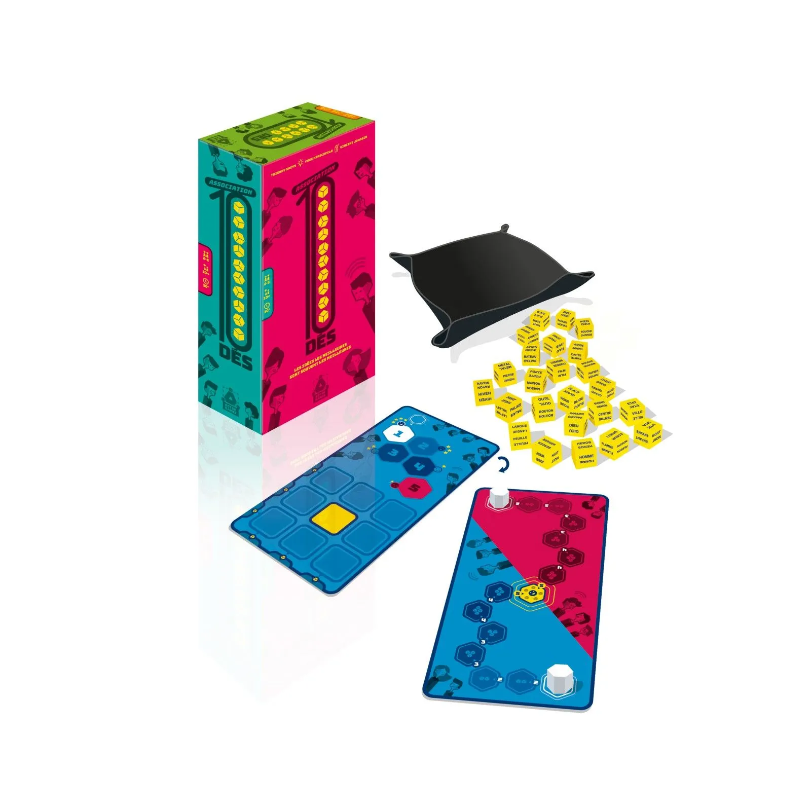 Association 10 dés - AIG-ACT028AS - Act in Games - Board Games - Le Nuage de Charlotte