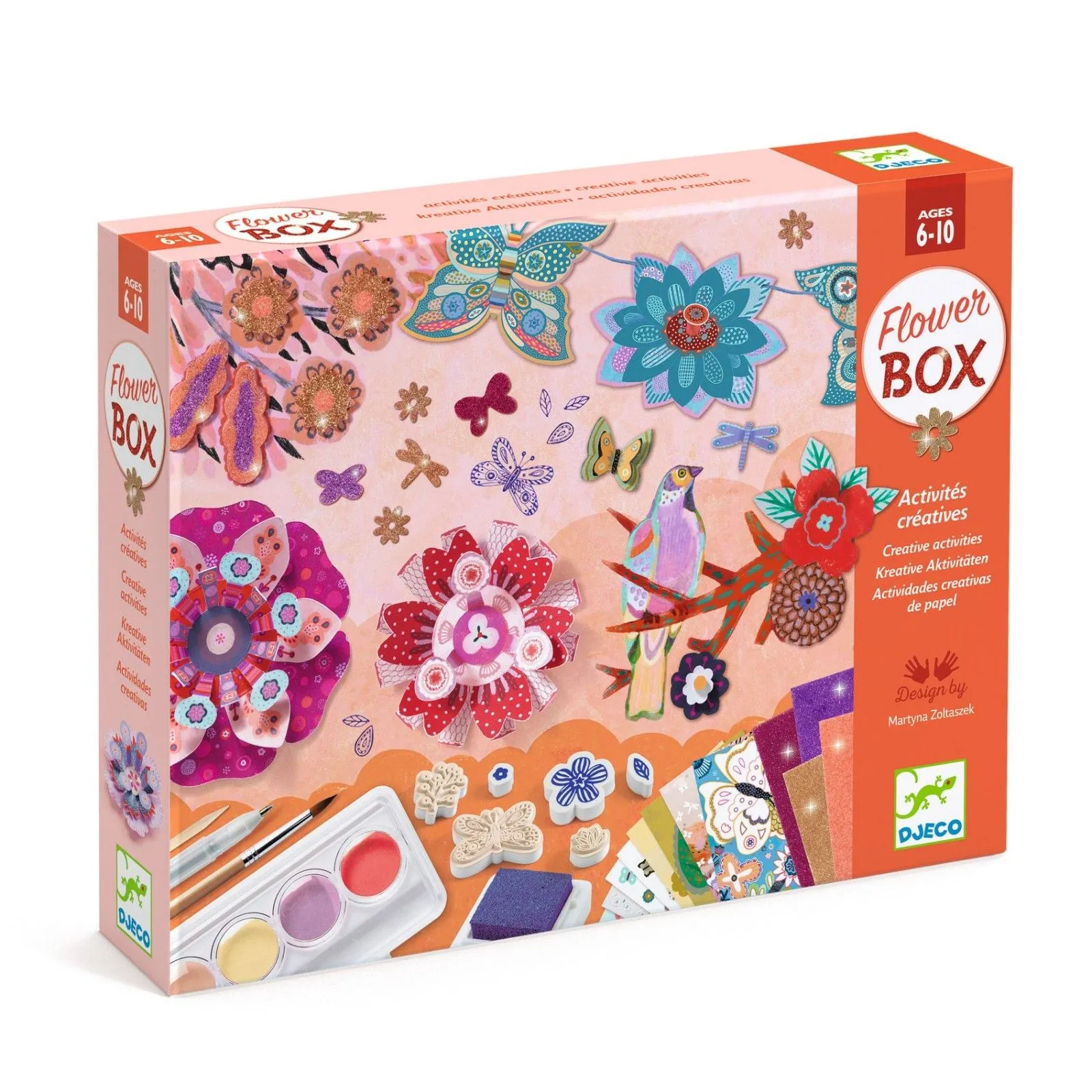 The flower garden - DJE-DJ09330 - DJECO - Creative boxes - Le Nuage de Charlotte