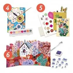 The flower garden - DJE-DJ09330 - DJECO - Creative boxes - Le Nuage de Charlotte