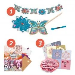 The flower garden - DJE-DJ09330 - DJECO - Creative boxes - Le Nuage de Charlotte