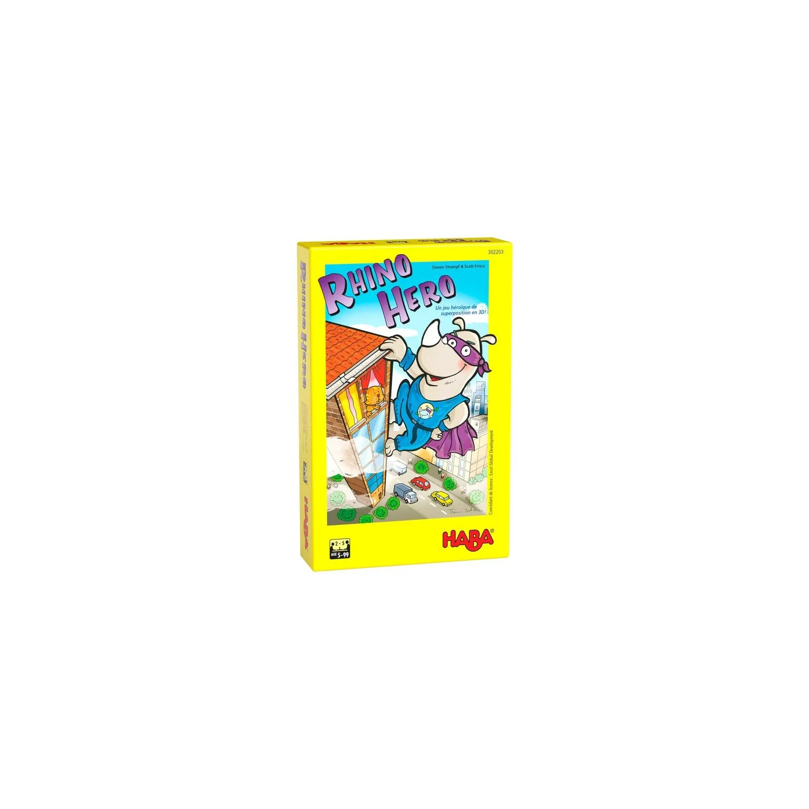 Rhino Hero - HAB-305897 - Haba - Jeux de société - Le Nuage de Charlotte