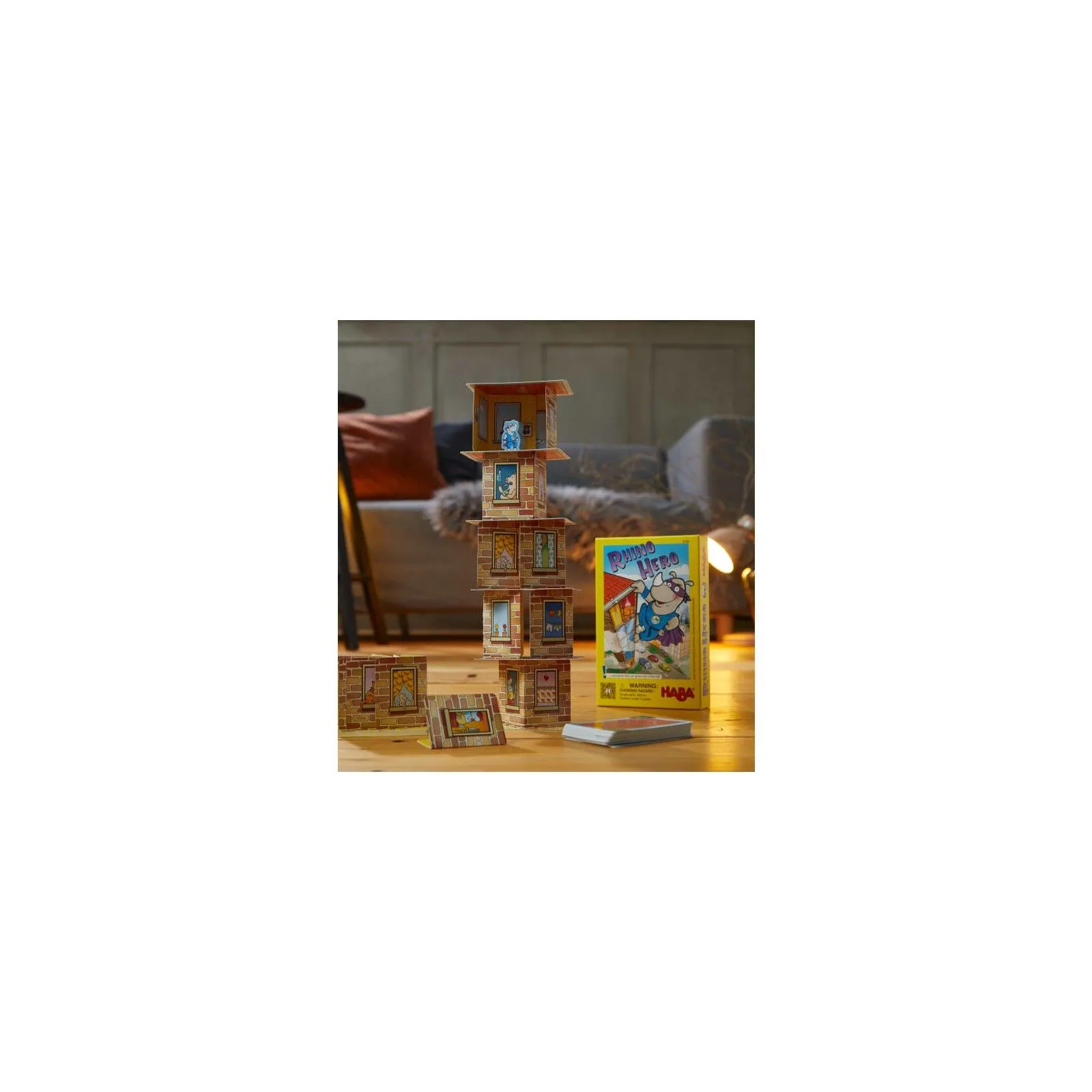 Rhino Hero - HAB-305897 - Haba - Board Games - Le Nuage de Charlotte