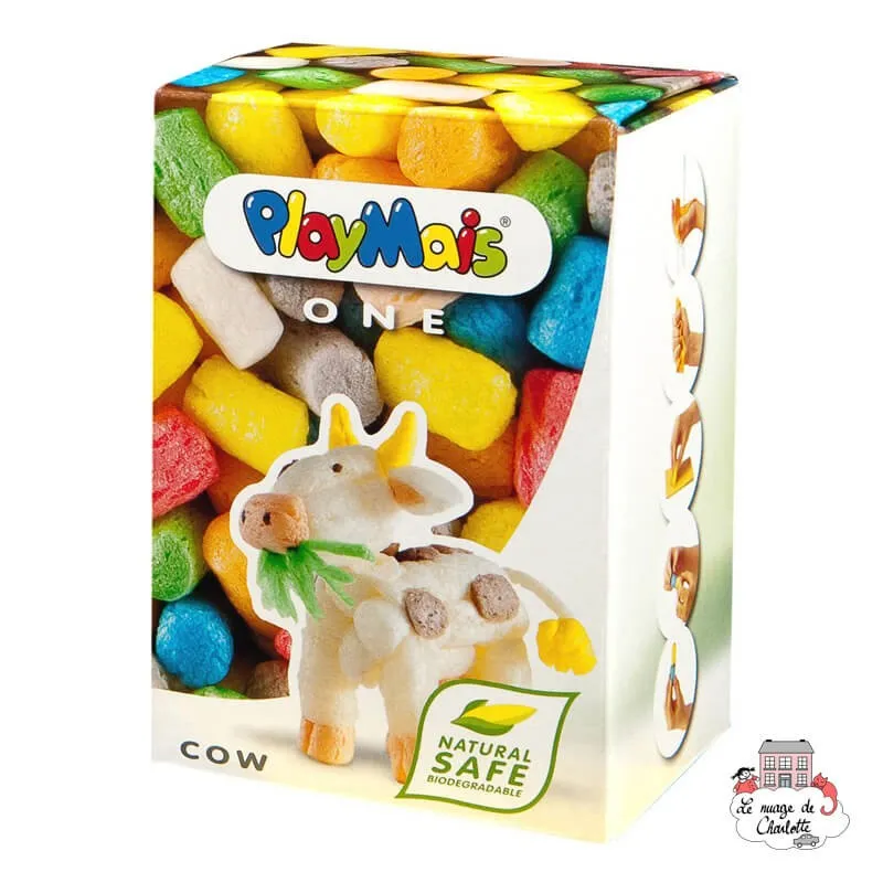 PlayMais ONE Cow - PLM-160038 - PlayMais - PlayMais - Le Nuage de Charlotte