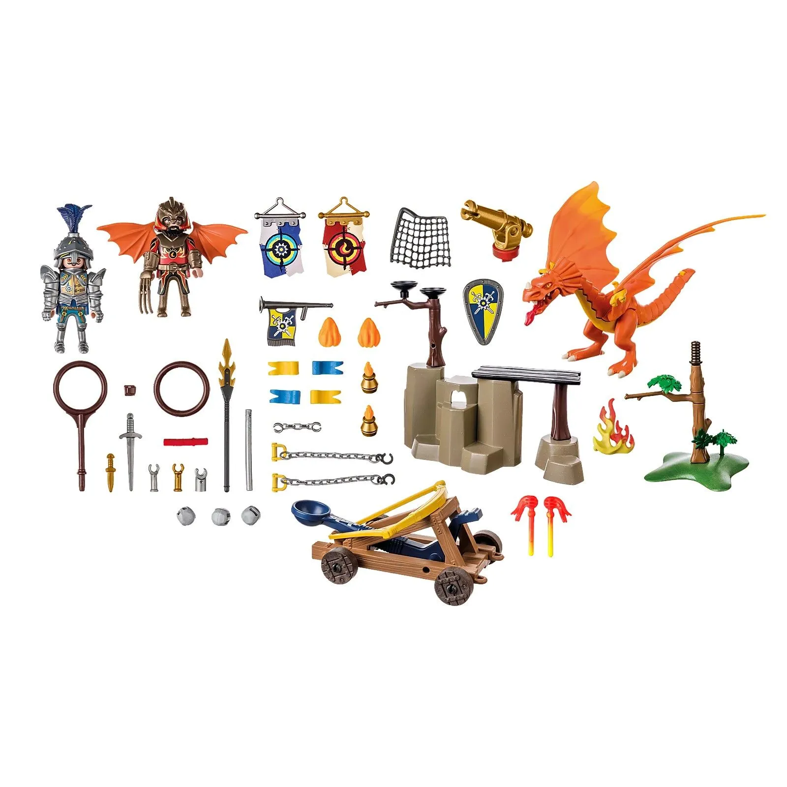Tournoi Chevalier Novelmore contre Combattant Burnham Raider - PLAY-71210 - Playmobil - Playmobil - Le Nuage de Charlotte