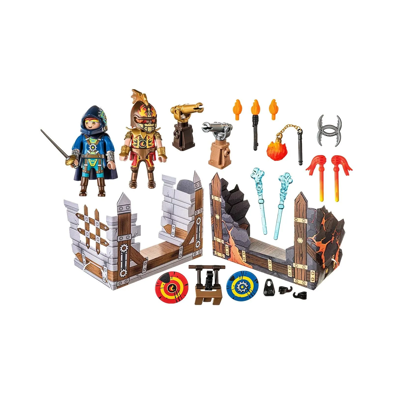 Duel Chevalier Novelmore et Burnham Raider - PLAY-71212 - Playmobil - Playmobil - Le Nuage de Charlotte