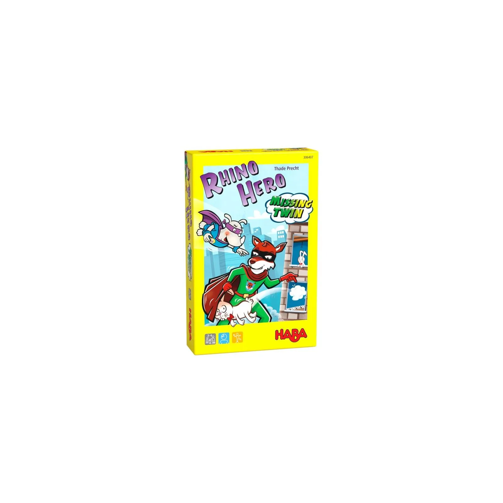 Rhino Hero - Missing Twin - HAB-306407 - Haba - Board Games - Le Nuage de Charlotte
