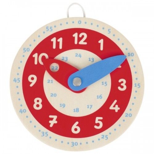 Clock, learnto tell the time - GOK-8658485 - Goki - Time & Calendar - Le Nuage de Charlotte