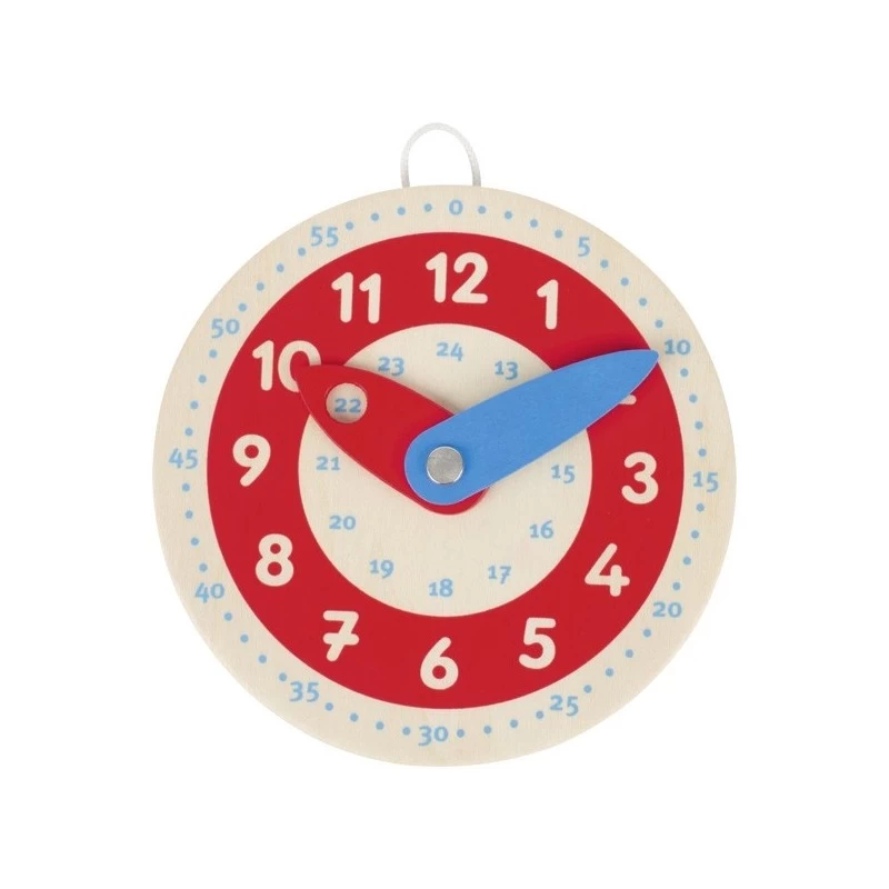 Clock, learnto tell the time - GOK-8658485 - Goki - Time & Calendar - Le Nuage de Charlotte