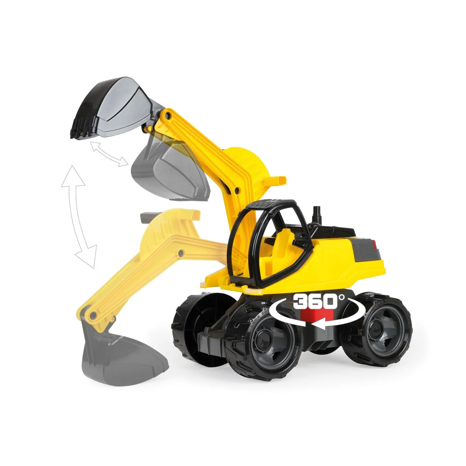 Giga Trucks Excavator Pro - LEN-02141 - Lena - Cars, Trucks, etc. - Le Nuage de Charlotte