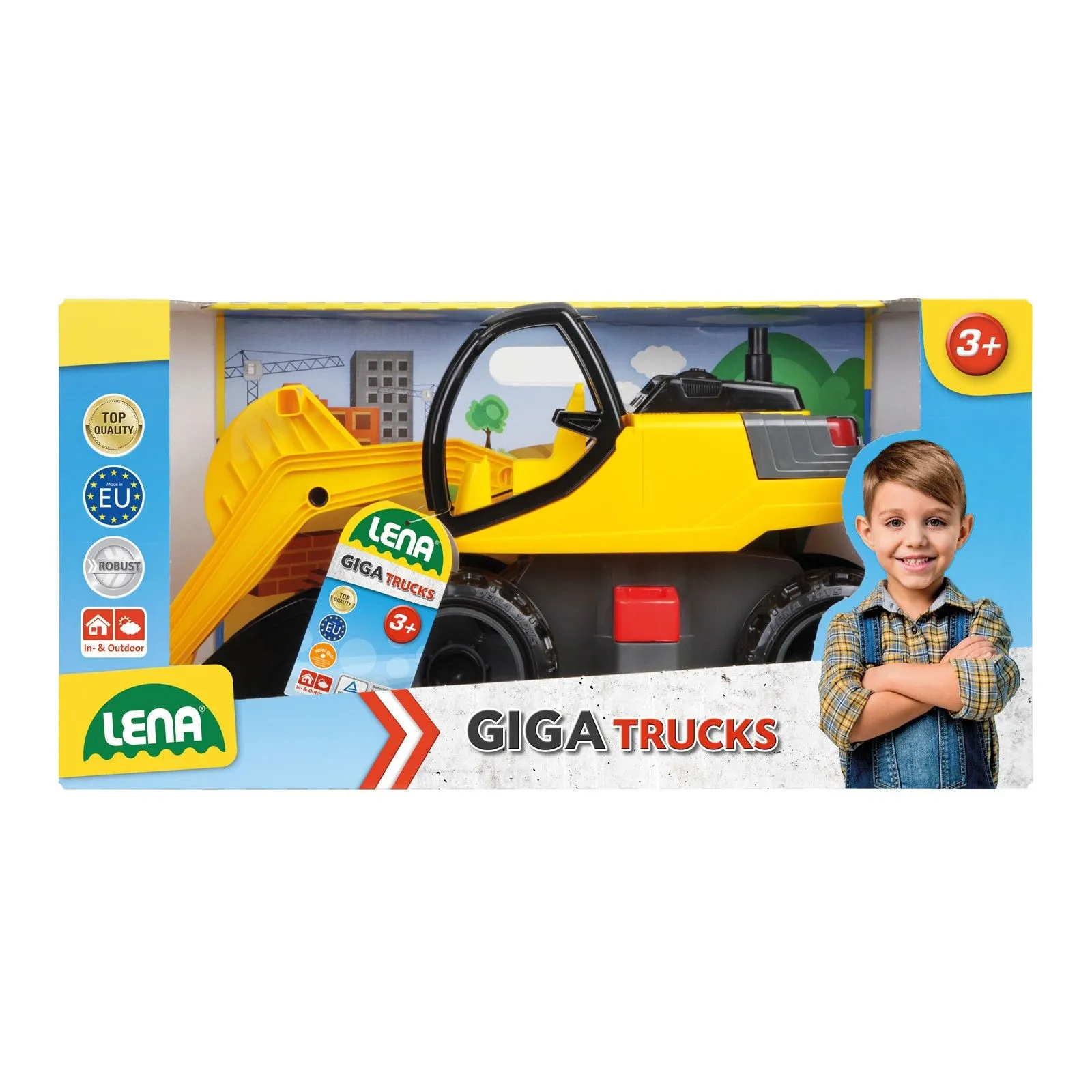 Giga Trucks Excavator Pro - LEN-02141 - Lena - Cars, Trucks, etc. - Le Nuage de Charlotte