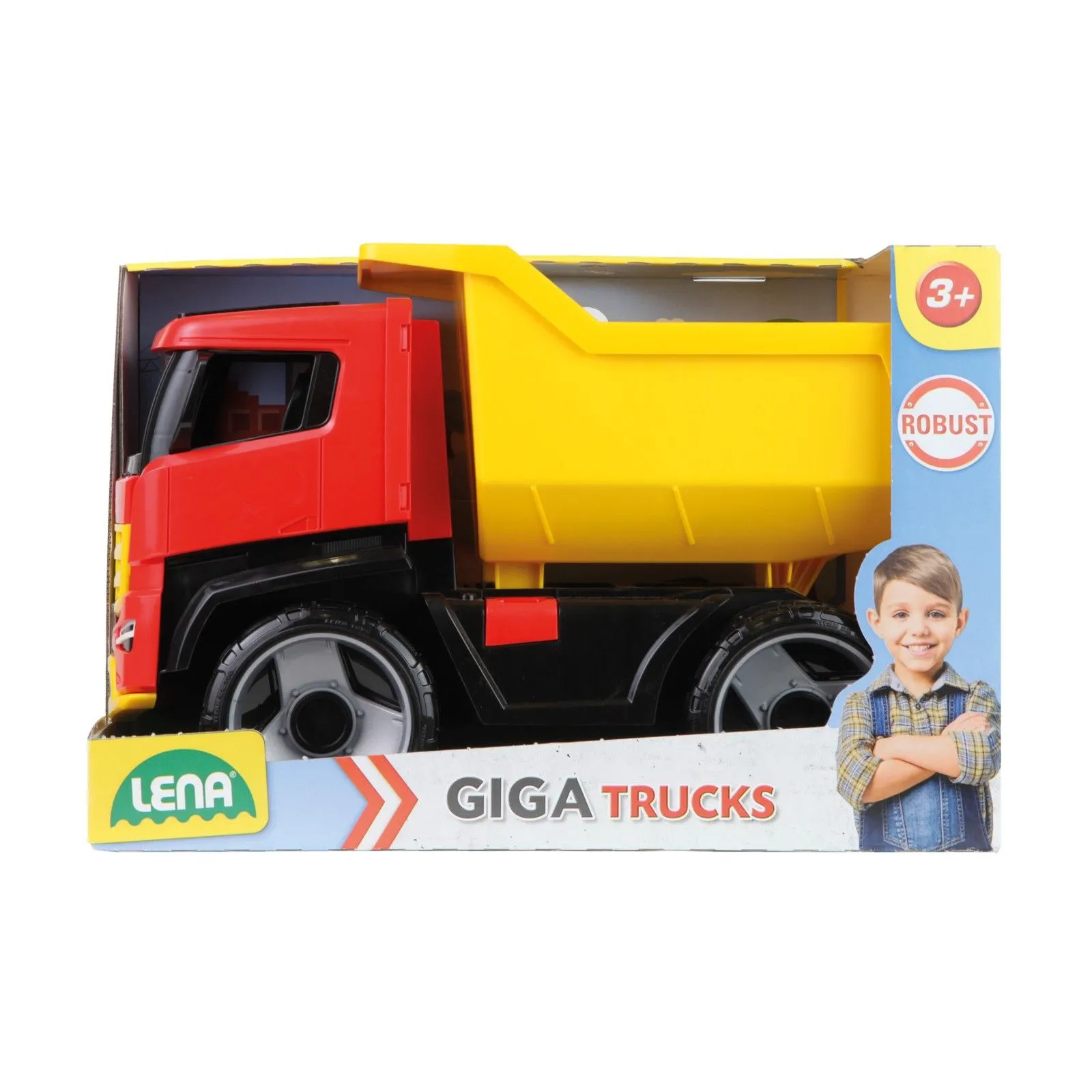 Giga Trucks Dump Truck - LEN-02143 - Lena - Cars, Trucks, etc. - Le Nuage de Charlotte