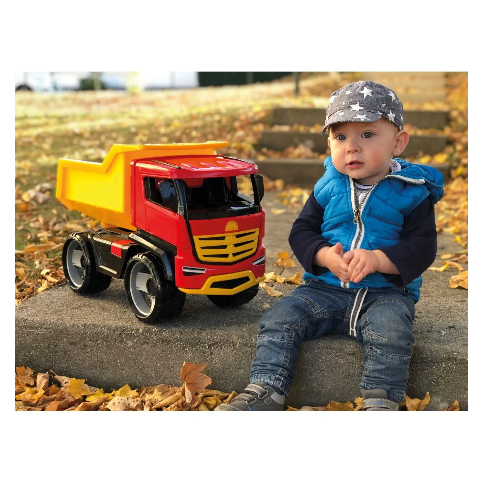 Giga Trucks Dump Truck - LEN-02143 - Lena - Cars, Trucks, etc. - Le Nuage de Charlotte