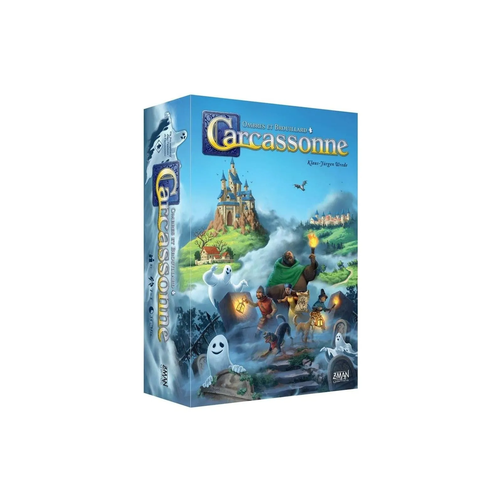 Carcassonne - Ombres et Brouillard - ZMA-70441 - Z-Man - Board Games - Le Nuage de Charlotte