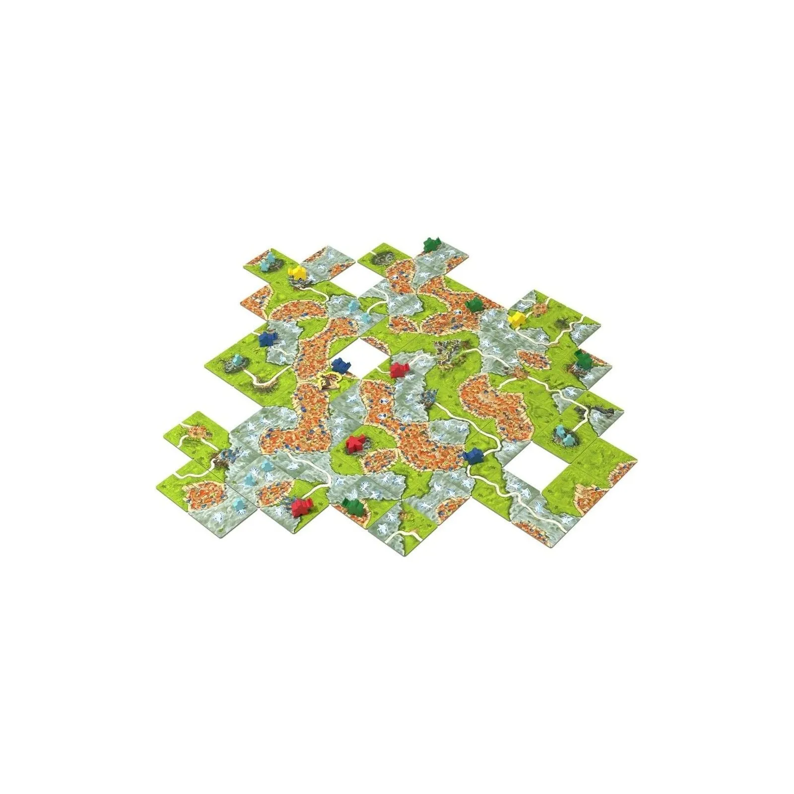 Carcassonne - Ombres et Brouillard - ZMA-70441 - Z-Man - Board Games - Le Nuage de Charlotte