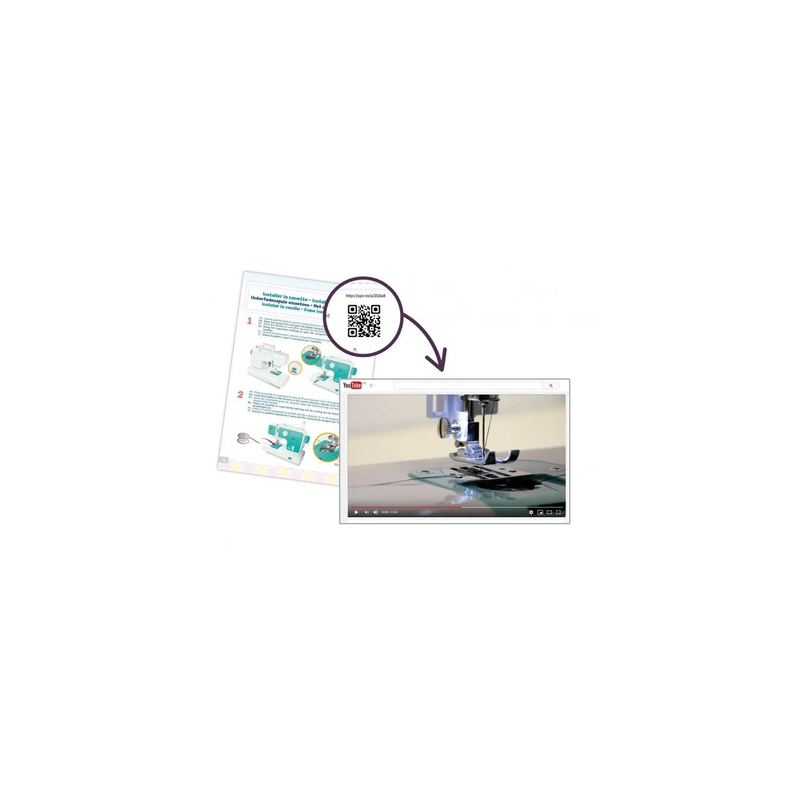 Sewing Machine Professional Studio Couture Expert - BUK-BU5409 - Buki - Sewing, felting - Le Nuage de Charlotte