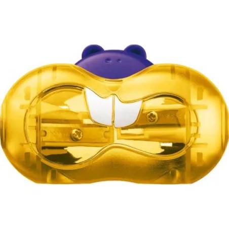 Croc-Croc Twist Pencil Sharpener yellow - MAPE-M018411 - Maped - Pencil sharpeners - Le Nuage de Charlotte