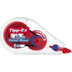 Tipp-ex "Mini pocket mouse" red - BIC-926397 - Bic - Erasers - Le Nuage de Charlotte