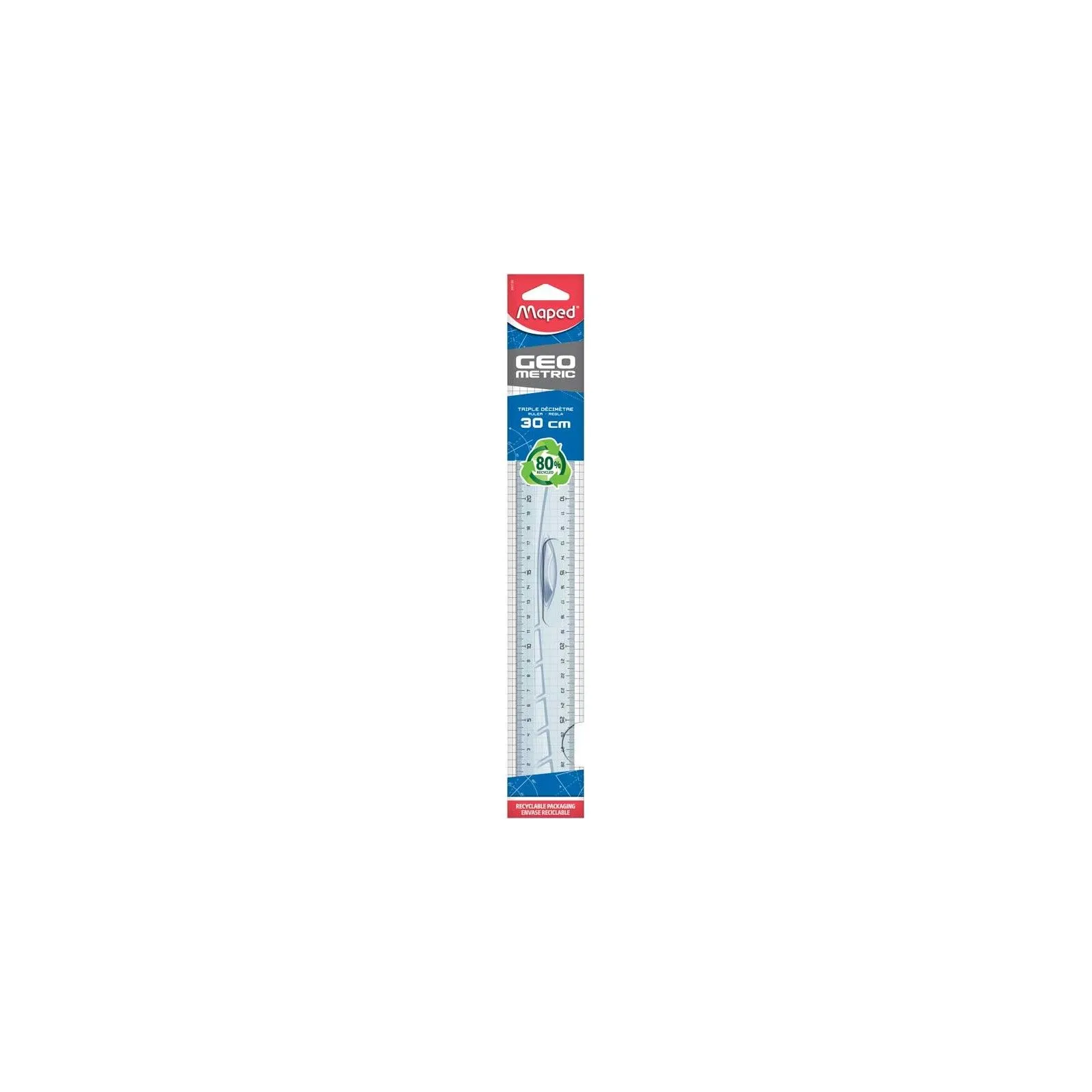 Maped Geometric ruler 30 cm - MAPE-M242130 - Maped - Rulers - Le Nuage de Charlotte