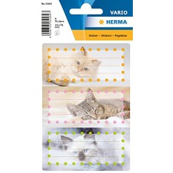 Vario school labels "Cats" - HERM-5569 - Herma - Labels - Le Nuage de Charlotte
