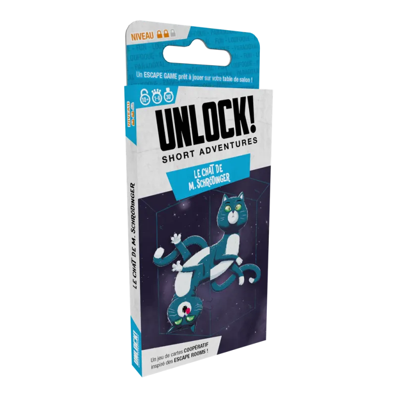 Unlock! Short 8 - Le Chat de M. Schrödinger - SPC-191679 - Z-Man - Board Games - Le Nuage de Charlotte