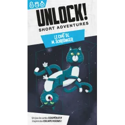 Unlock! Short 8 - Le Chat de M. Schrödinger - SPC-191679 - Z-Man - Board Games - Le Nuage de Charlotte