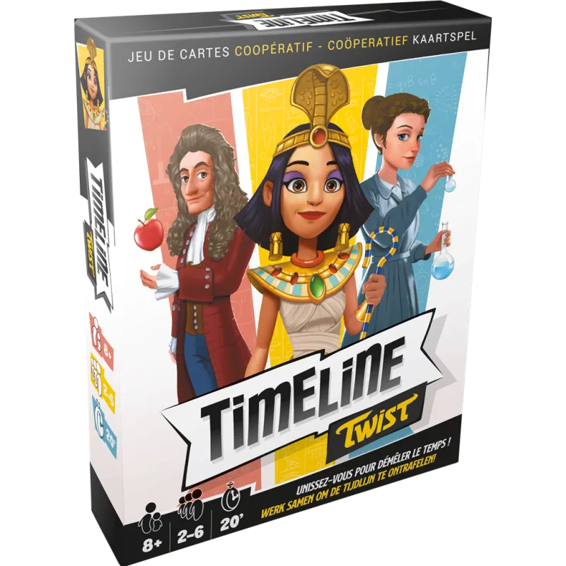 Timeline Twist - ZYG-191547 - Zygomatic - Board Games - Le Nuage de Charlotte