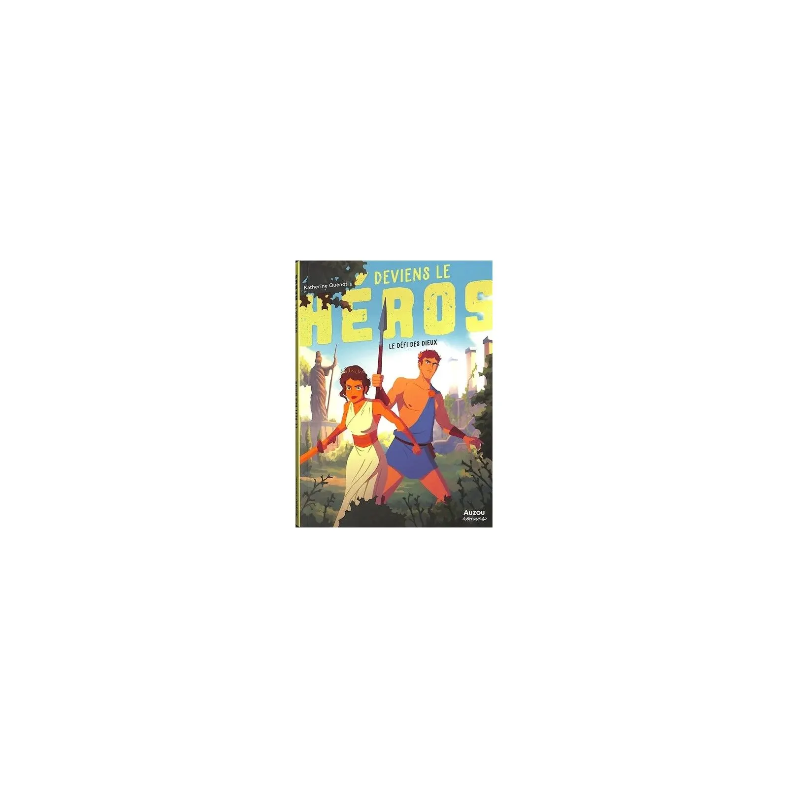 Deviens le héros - Le défi des dieux - AUZ-9791039516334 - Editions Auzou - Romans et Deviens le Héro - Le Nuage de Charlotte
