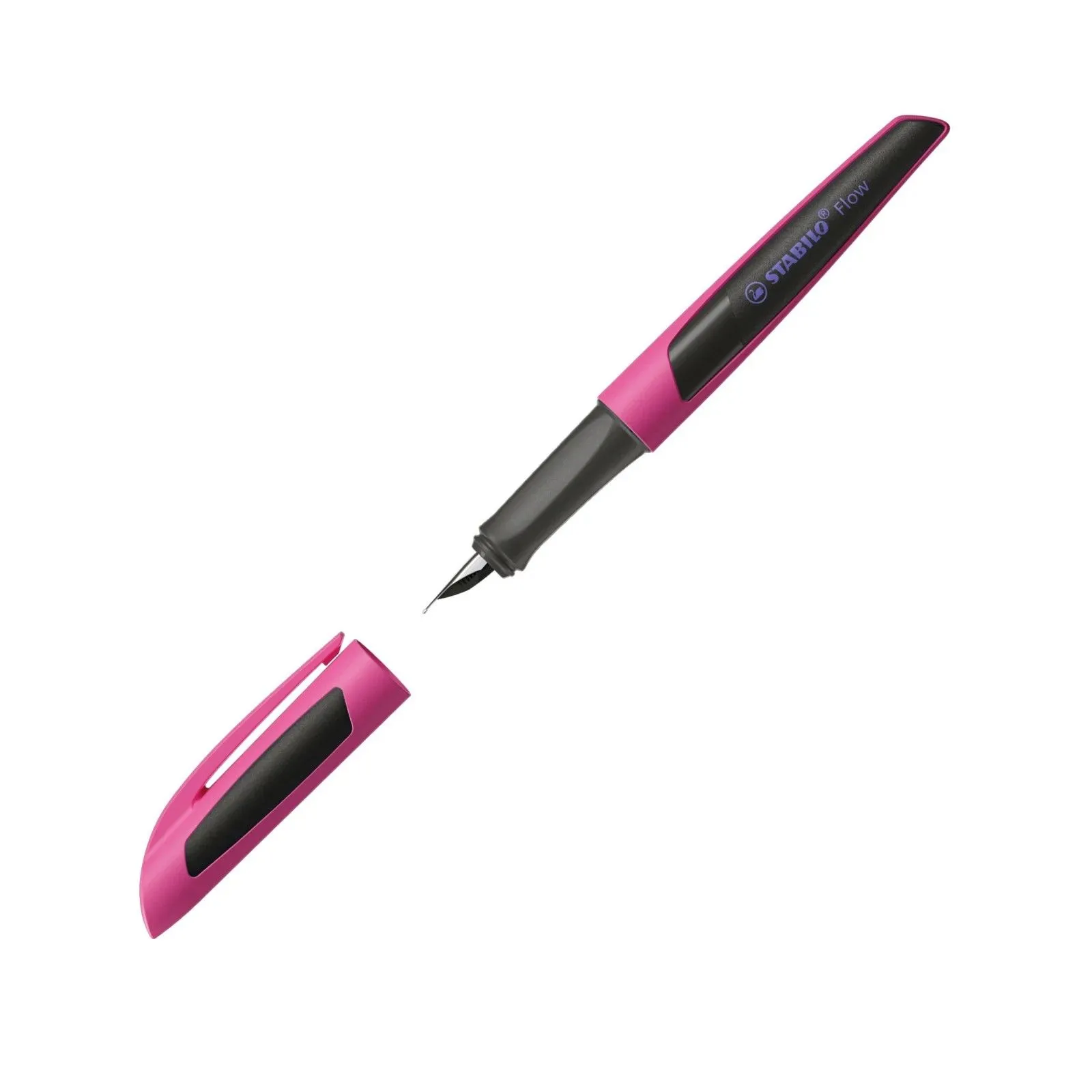 Fountain pen STABILO Flow SPORTY berry 0.5mm - STAB-5071/2-41 - Stabilo - Pens, pencils, ... - Le Nuage de Charlotte