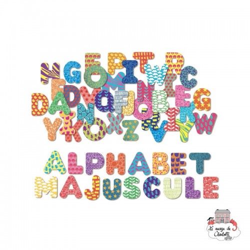 Magnets alphabet majuscule - VIL-6702 - Vilac - Magnets - Le Nuage de Charlotte