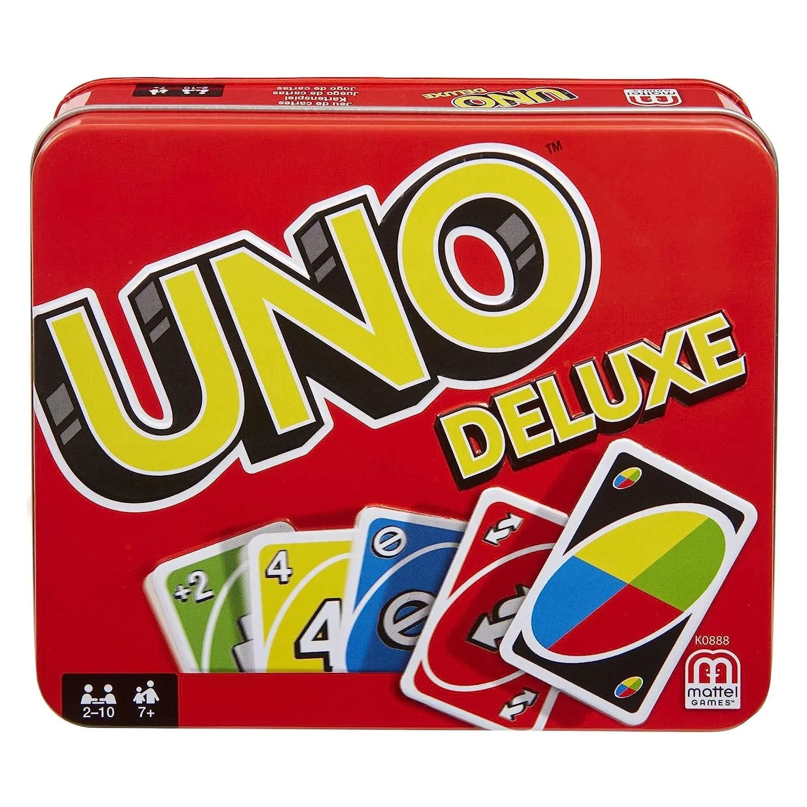 UNO Deluxe - MTL-K0888 - Mattel - Jeux de cartes - Le Nuage de Charlotte