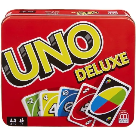 UNO Deluxe - MTL-K0888 - Mattel - Jeux de cartes - Le Nuage de Charlotte
