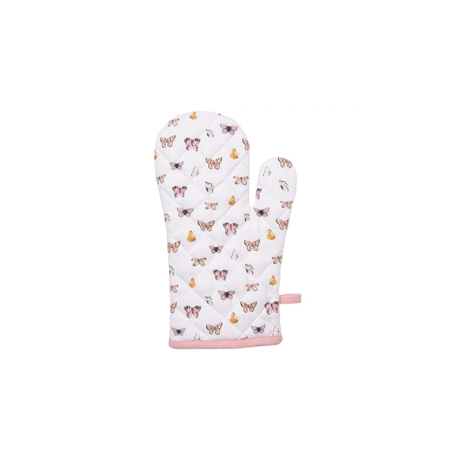 Gant de cuisine pour enfants - Beige rose papillon - CLEE-BPD44K - Clayre & Eef - Cuisiner comme un grand - Le Nuage de Charl...
