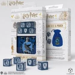 Harry Potter - Ravenclaw Dice & Pouch [5 dices] - QWO-190142/2023/3/A/D6B - Q Workshop - Dices, bags and other accessories - ...