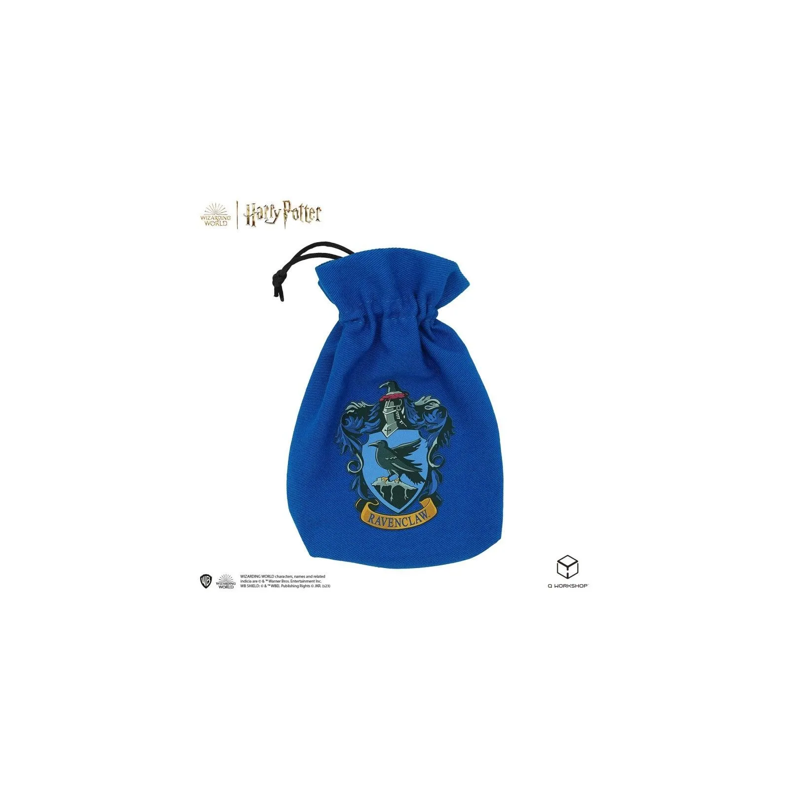 Harry Potter - Ravenclaw Dice & Pouch [5 dices] - QWO-190142/2023/3/A/D6B - Q Workshop - Dices, bags and other accessories - ...