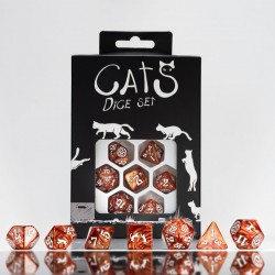 CATS Dice Set - Muffin [7 dices] - QWO-SCAT72 - Q Workshop - Dices, bags and other accessories - Le Nuage de Charlotte