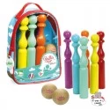 6 lacquered skittles - VIL-4049S - Vilac - Outdoor Play - Le Nuage de Charlotte