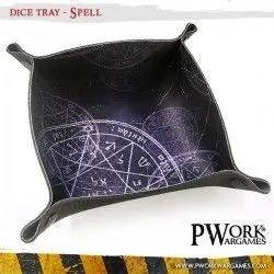 Dice Tray - Spell - PWW-DT00800N - PWork Wargames - Dices, bags and other accessories - Le Nuage de Charlotte