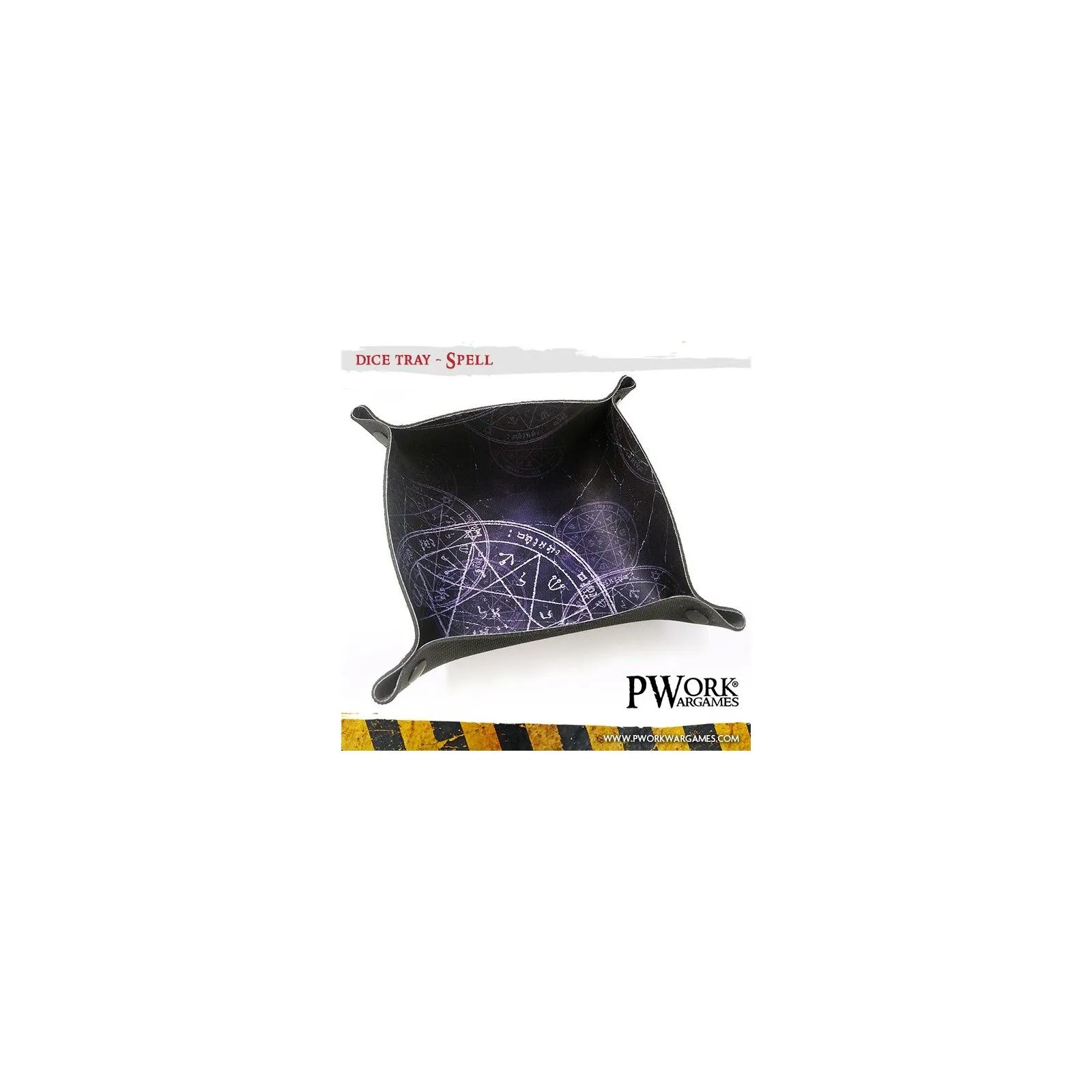 Dice Tray - Spell - PWW-DT00800N - PWork Wargames - Dices, bags and other accessories - Le Nuage de Charlotte