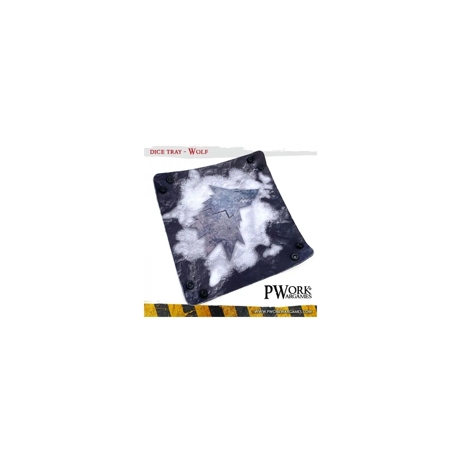 Dice Tray - Wolf - PWW-DT01300N - PWork Wargames - Dices, bags and other accessories - Le Nuage de Charlotte