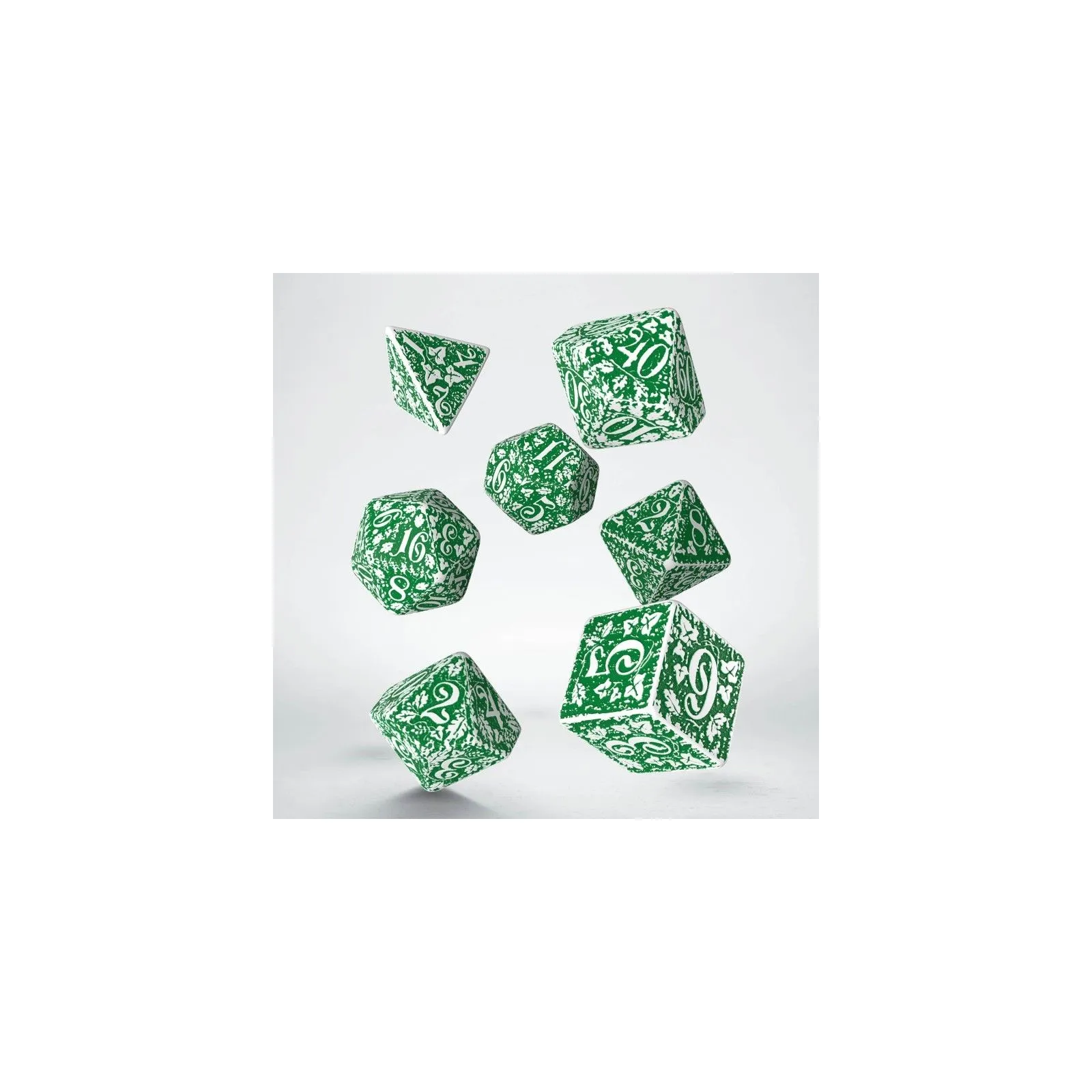Forest Dice Set - Tundra [7 dices] - QWO-SFOR04 - Q Workshop - Dices, bags and other accessories - Le Nuage de Charlotte