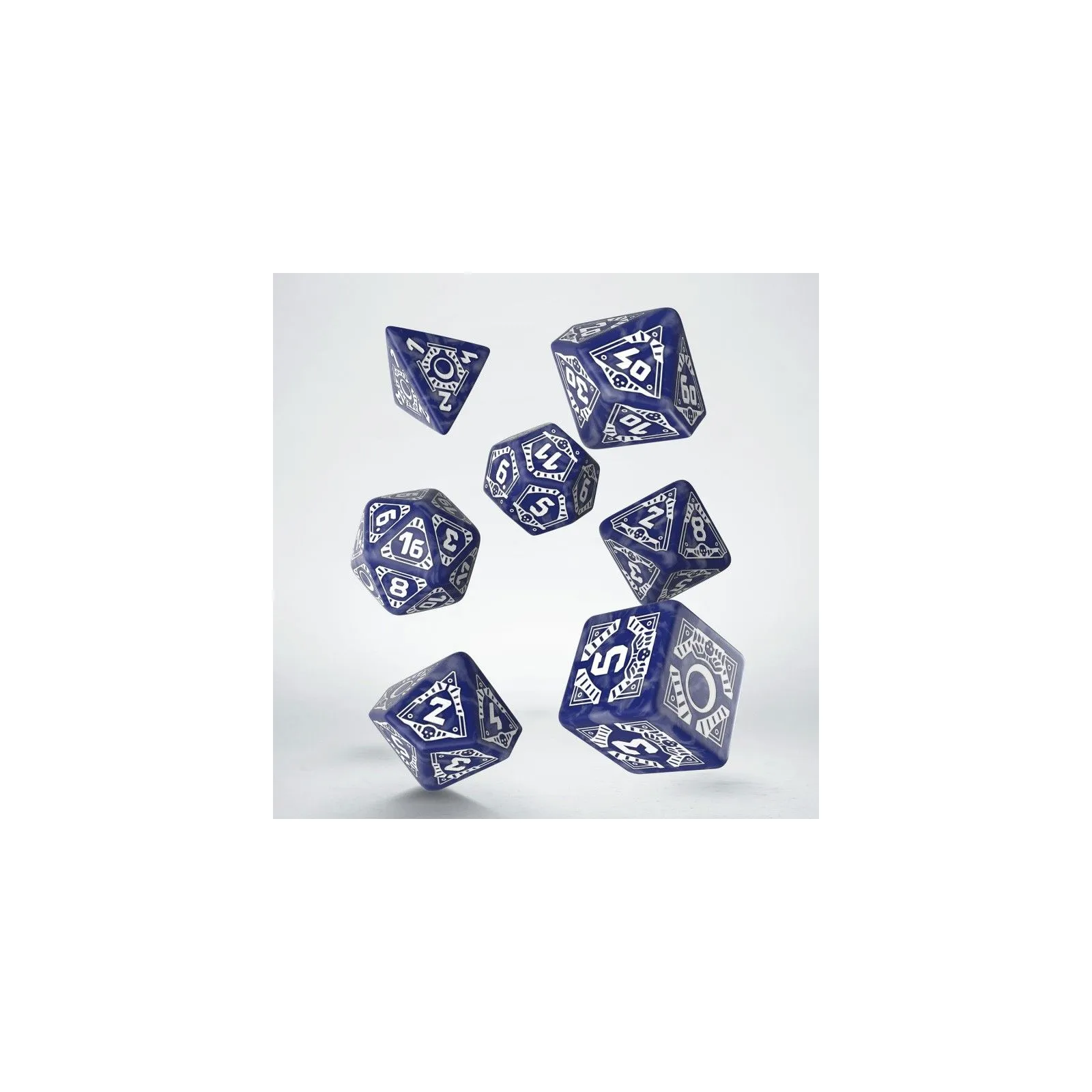Set de dés Starfinder Signal of Screams [7 dés] - QWO-STAR03 - Q Workshop - Dés, sacs et autres accessoires - Le Nuage de Cha...
