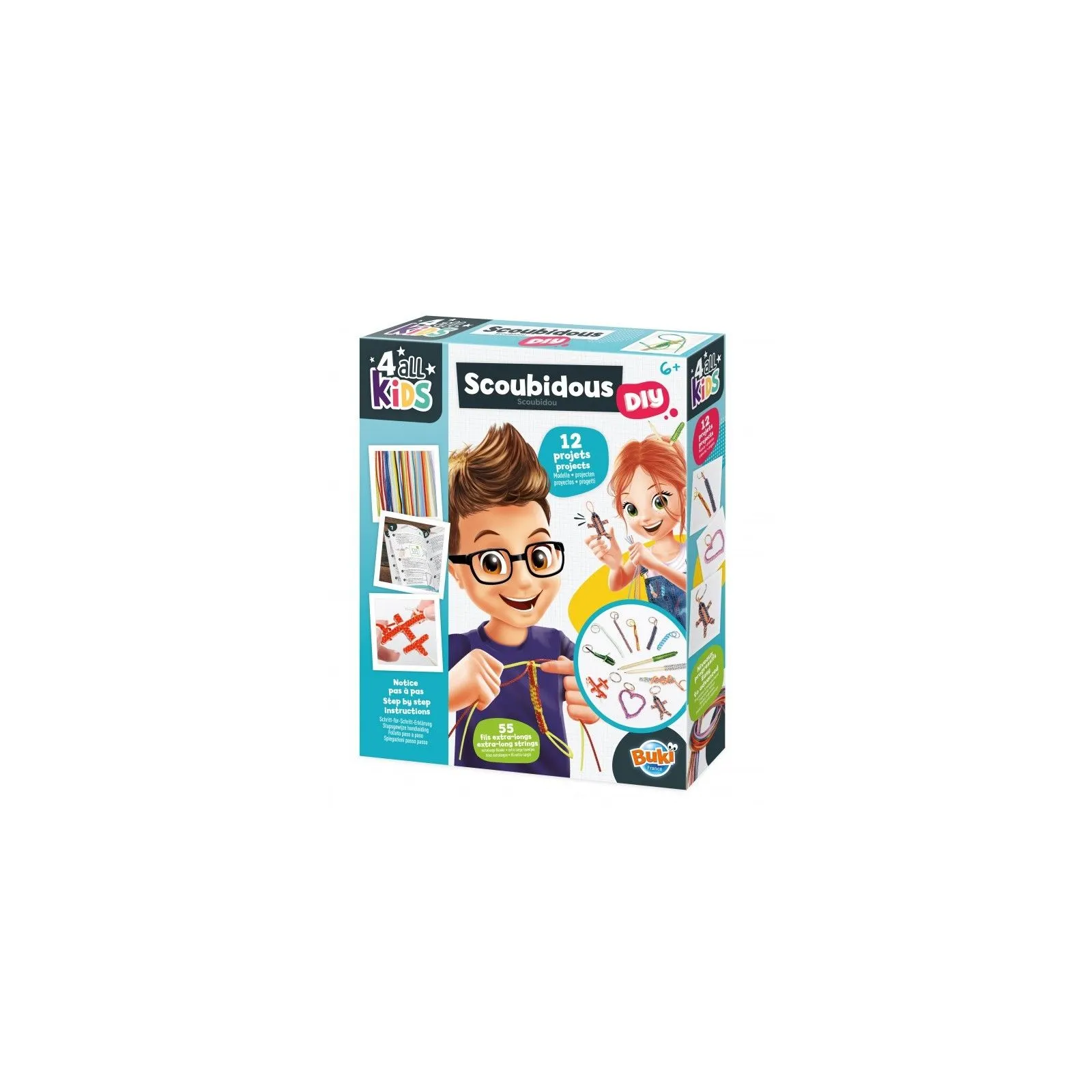 Scoubidous - BUK-FK002 - Buki - Kits Créatifs - Le Nuage de Charlotte