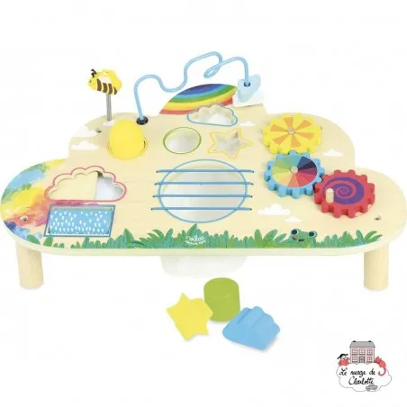 Rainbow activity table - VIL-2459 - Vilac - Activity Toys - Le Nuage de Charlotte