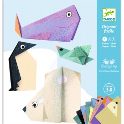 Easy origami - Polar animals - DJE-DJ08777 - DJECO - Origami - Le Nuage de Charlotte